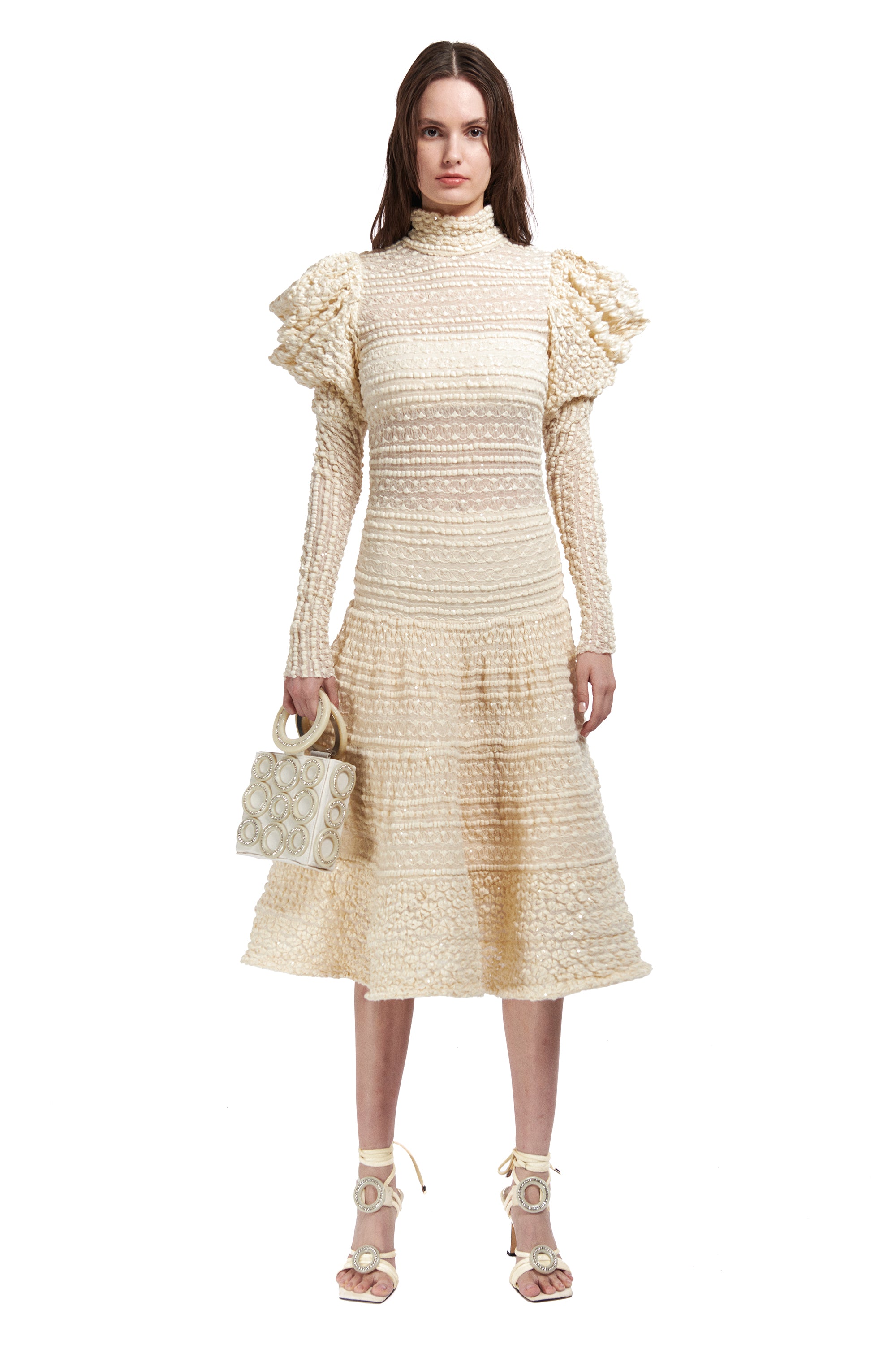 knitted roll neck midi dress & OTHER STORIES Knitted Roll-Neck Midi Dress