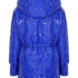 Patent Leather Embroidered Jacket