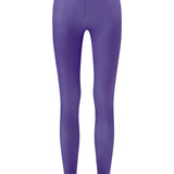 HIGH WAIST SHINY PANTS WITH OPEN TOE