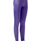 HIGH WAIST SHINY PANTS WITH OPEN TOE