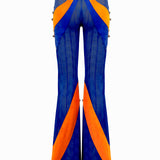 V Waist Palazzo Pants