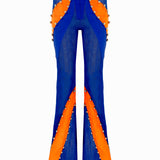 V Waist Palazzo Pants