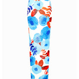 Glittered Floral Skirt With Tie Detail