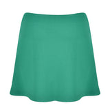 Knit Mini Skirt With Circle Cutout On Waist