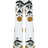 Printed Pants Without Gold Chain Details