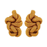 Sequined Rope Earrings