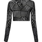 Knitted Mini Crop Top
