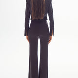 African Colour Blocked Wide Leg Pants