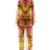 Printed Chiffon Shirt