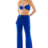 Buzi Sarong Pant with Gold Buckle