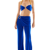 Buzi Sarong Pant with Gold Buckle