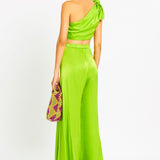 One Shouldered Top with Gold Buckle