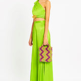 One Shouldered Top with Gold Buckle