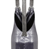 Velvet Mini Dress with Crystal Straps