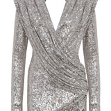 Sequined Mini Dress