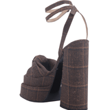 Brown Ecose Platform Sandals