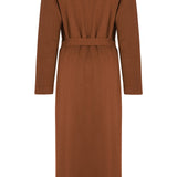 Maxi Jacket with Gold Belt