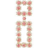 Multi-Colored Rectangular Earrings