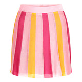 Knitted Skirt with Strip Details