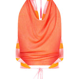 Knitted Halter Neck Top