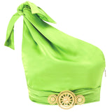 One Shouldered Top with Gold Buckle