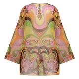 Printed Chiffon Shirt