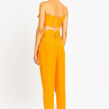 Linen High Waist Pants