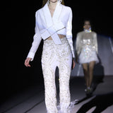 Embellished Flare Pants
