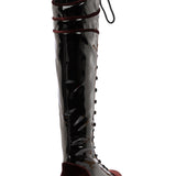 Over Knee Lace-up Boots
