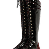 Over Knee Lace-up Boots