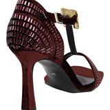 Velvet Strass High Heels