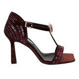 Velvet Strass High Heels