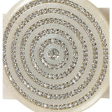 Velvet Belt with Crystal Details