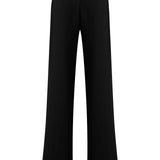 Palazzo Pants With Gold Buckle