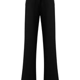 Palazzo Pants With Gold Buckle