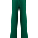 Palazzo Pants With Gold Buckle