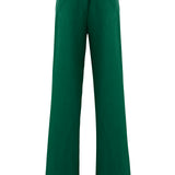 Palazzo Pants With Gold Buckle