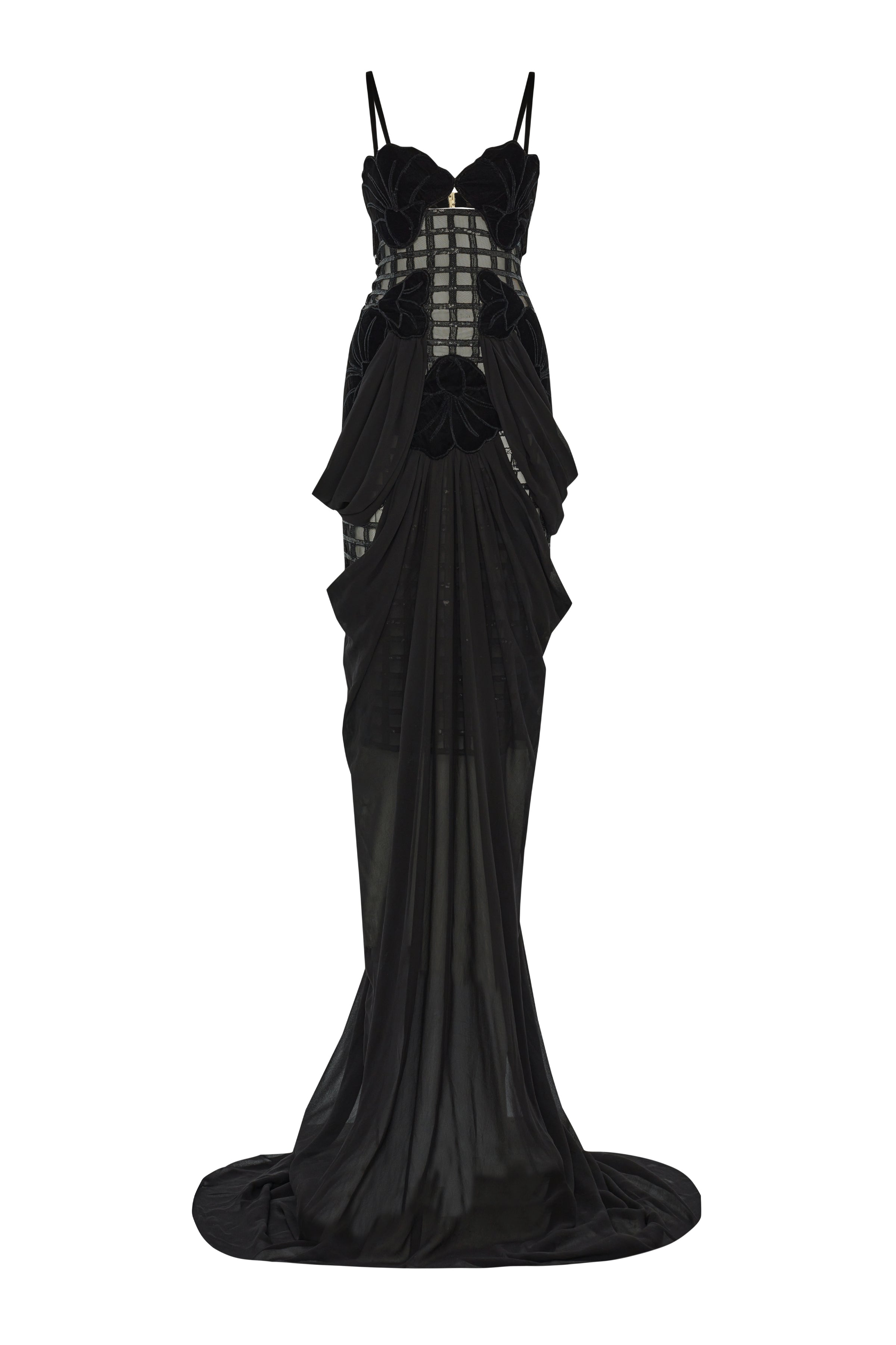 black laser cut dress Lavish Laser Cut Zip Dress