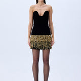 Black Velvet Corset