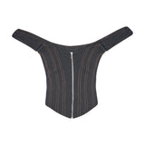 Denim Structural Corset