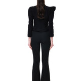 Black Crepe Pants
