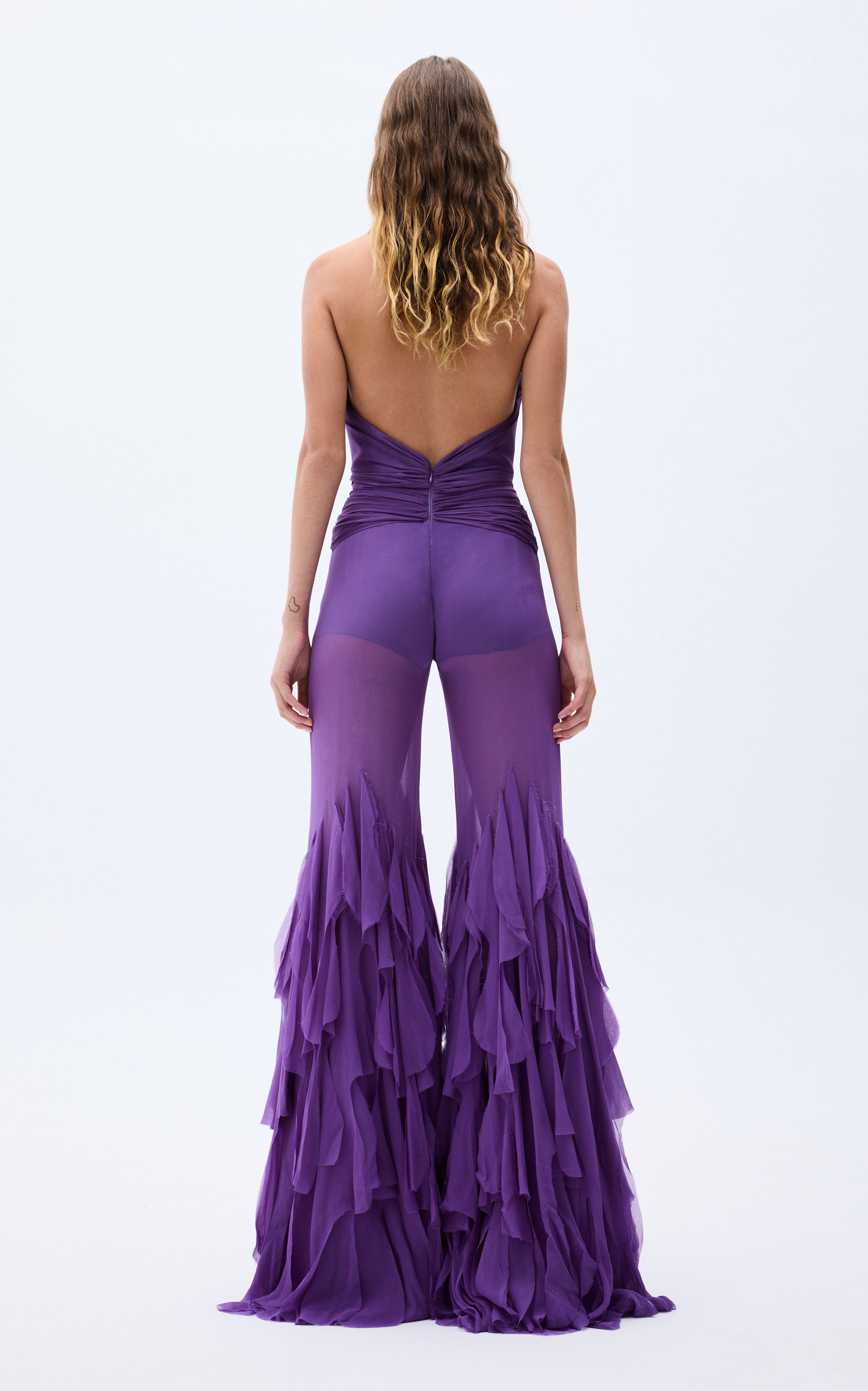 トップス maimia Manon Cardi FLASH - PURPLE RAIN Fizz Gel LED Nail Polish - Green Flash™ | Manucurist