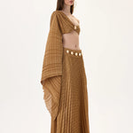 SS26-T-1011-36 raisa_vanessa pleated-chiffon-one-sleeved-crop-top-with-elasticated-back