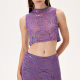 SS26-T-1039-40 raisa_vanessa multicolor-foil-printed-violet-jersey-crop-top