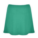 Knit Mini Skirt With Circle Cutout On Waist