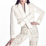 Embellished Flare Pants