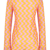 Geometrical Padded Jacket With Buckles