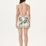 SS26-D-1031-38 raisa_vanessa mini-chiffon-crystal-flower-appliqued-halter-neck-dress-with-hand-embroidered-beaded-fringes