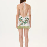 SS26-D-1031-38 raisa_vanessa mini-chiffon-crystal-flower-appliqued-halter-neck-dress-with-hand-embroidered-beaded-fringes