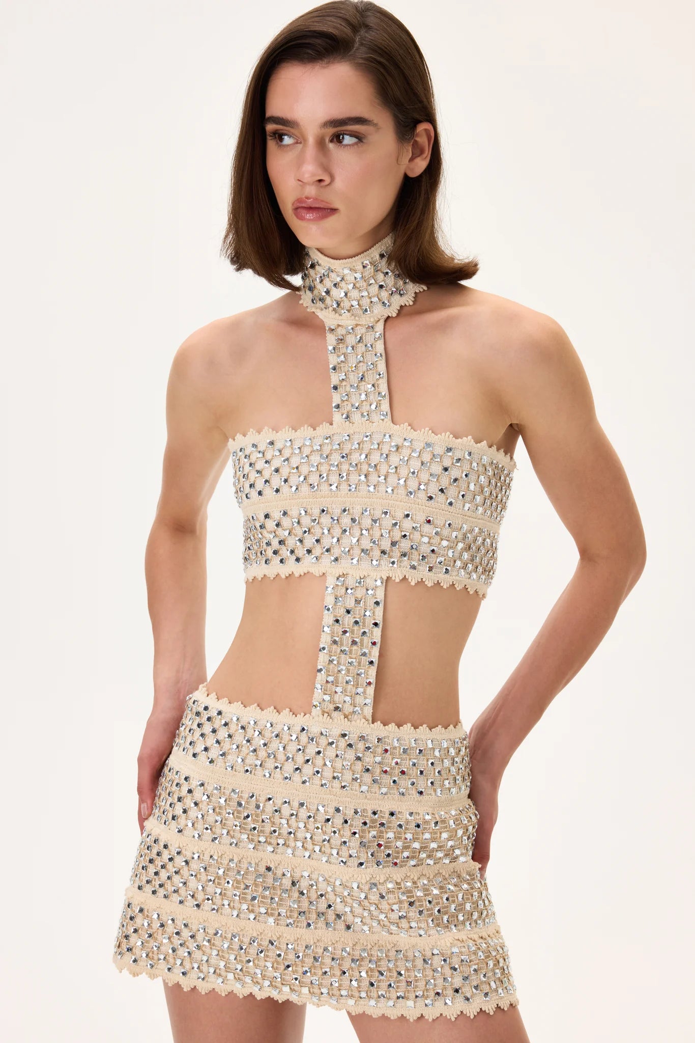 SS26-D-1038-40 raisa_vanessa mini-cream-dress-with-silver-crystal-strips